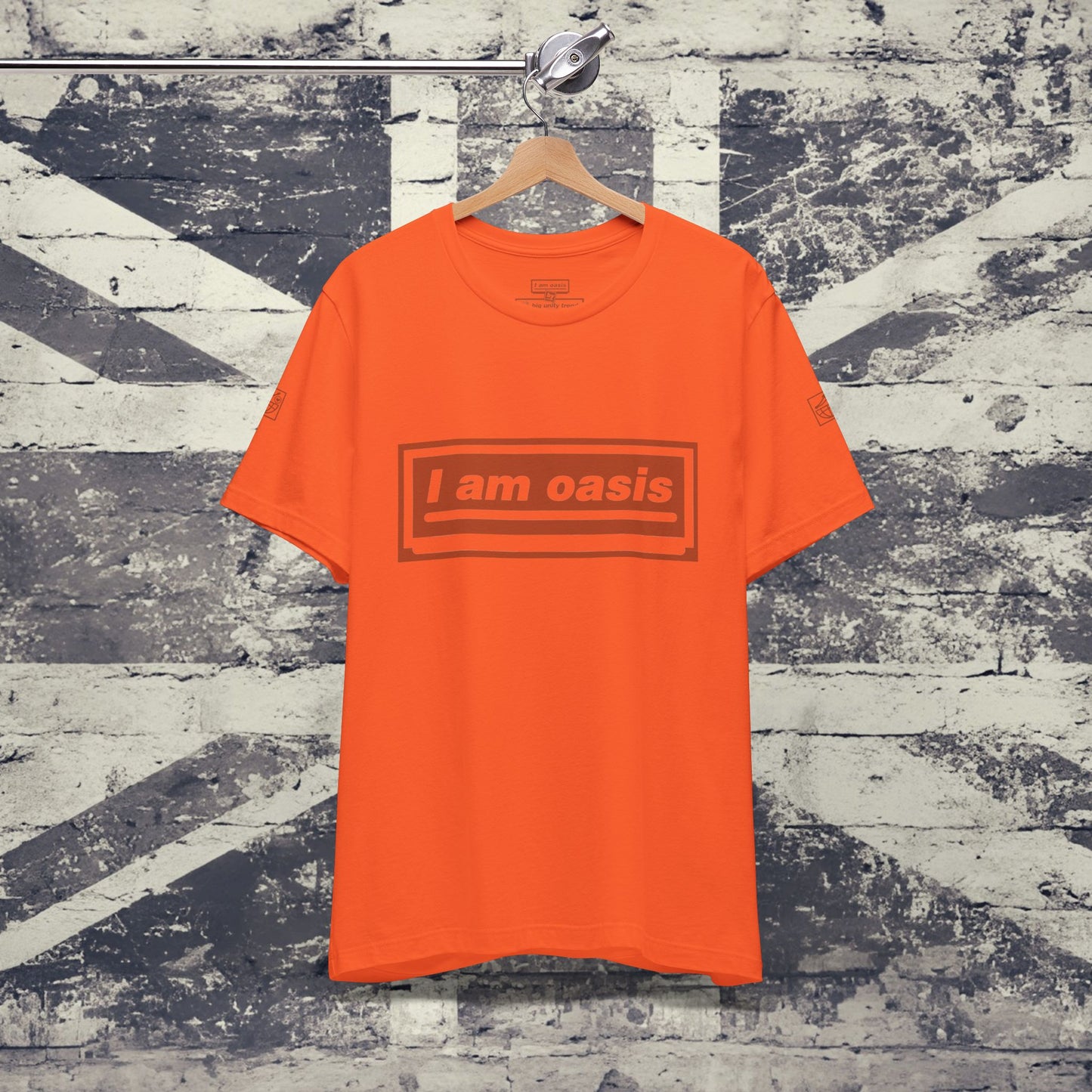 'I AM OASIS' Classic T-Shirt with Colour Matching OG Logo Set (9 Brand Colours)