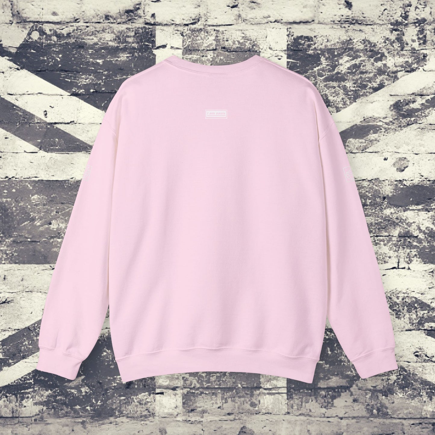 'I AM OASIS' Classic Crew Neck Sweatshirt with OG Logo Set (Brand Colour options)