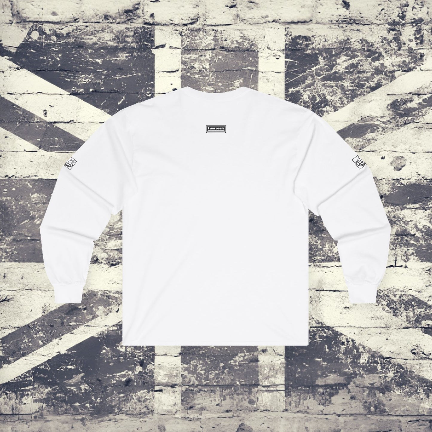 'I AM OASIS' Long Sleeved Classic T-shirt with Brand Colour matched OG LOGO SET