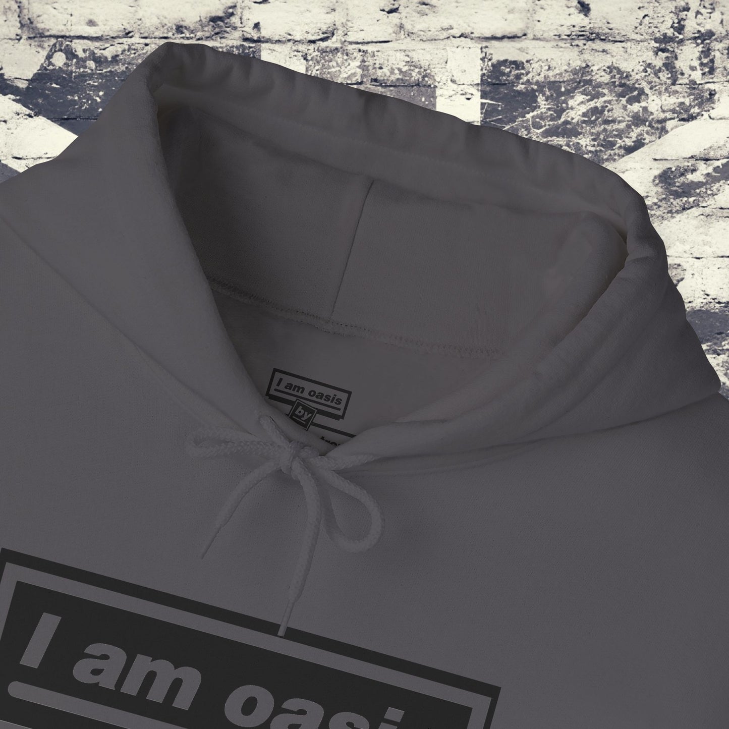 'I AM OASIS' Classic Hoody with OG Logo Set (Brand Colours)