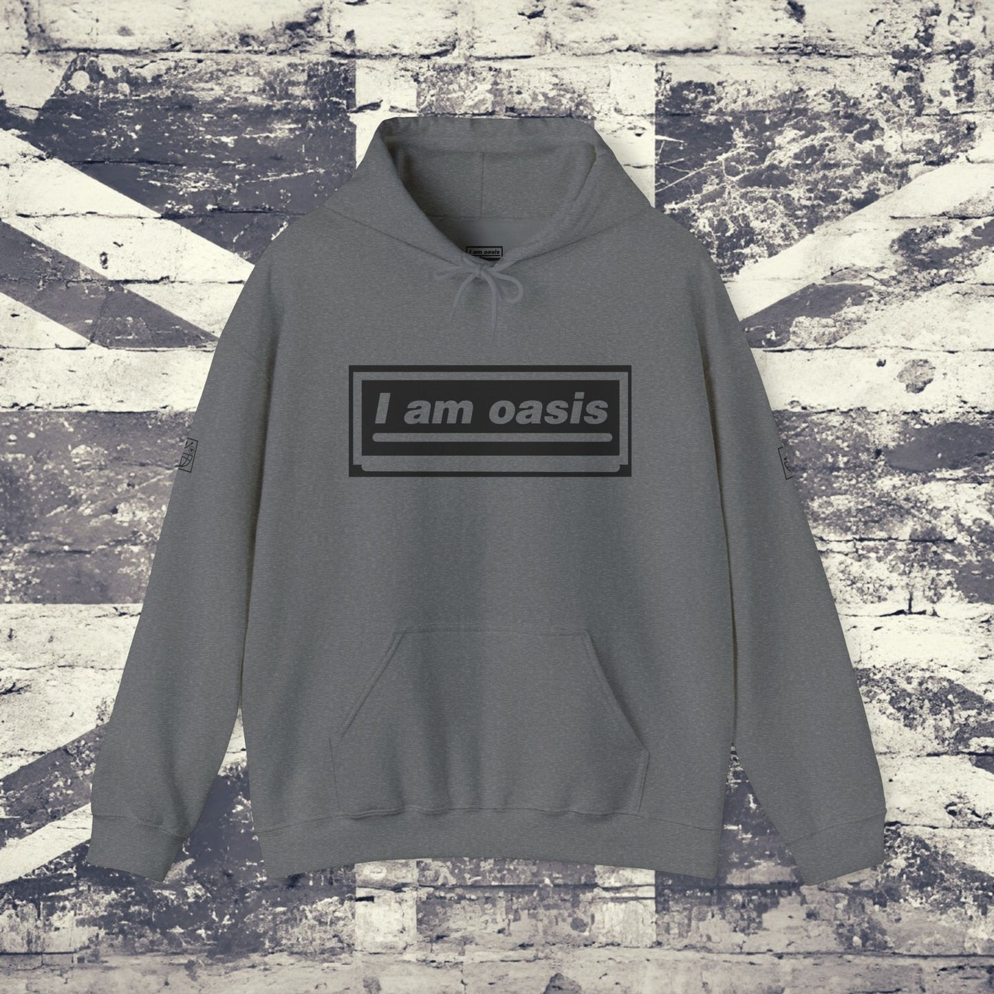 'I AM OASIS' Classic Hoody with OG Logo Set (Brand Colours)