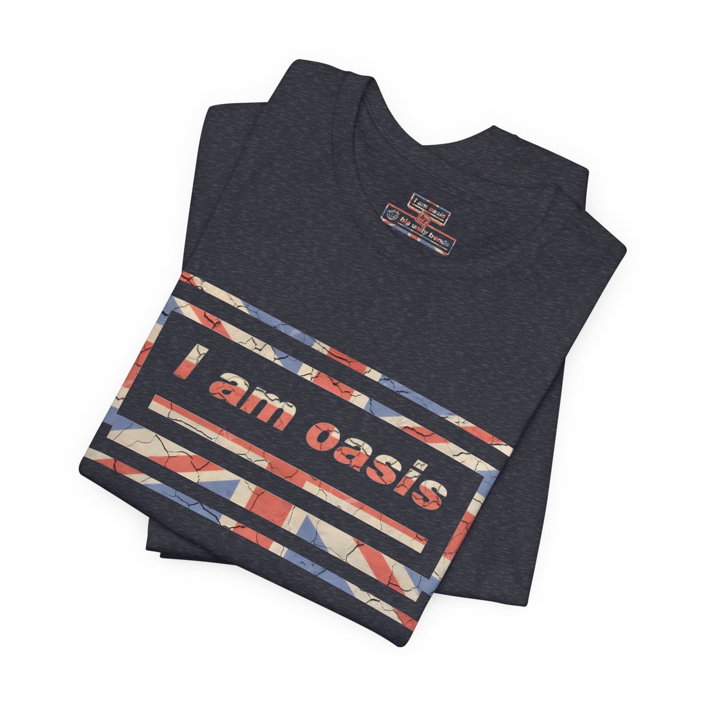 'I AM OASIS' Classic T-Shirt with Special Edition UNION JACK OG Logo Set
