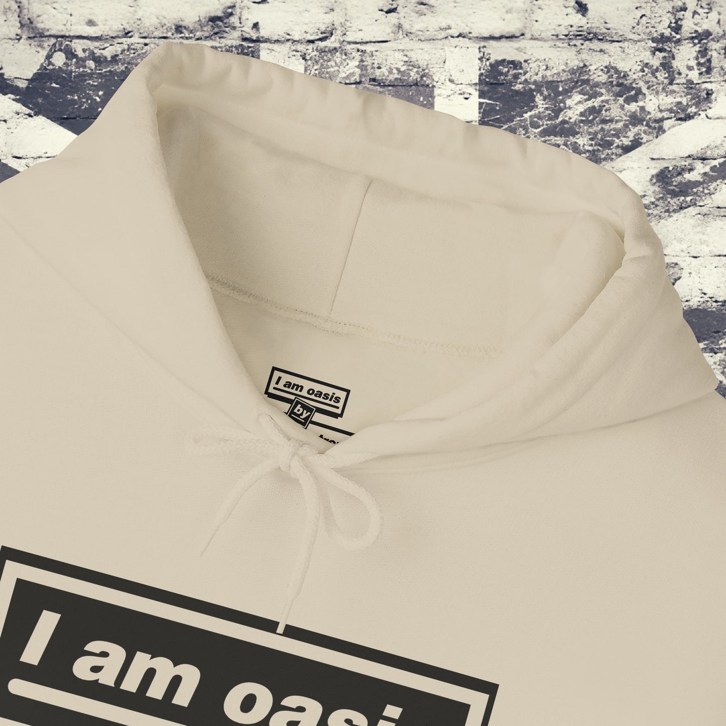 'I AM OASIS' Classic Hoody with OG Logo Set (Brand Colours)