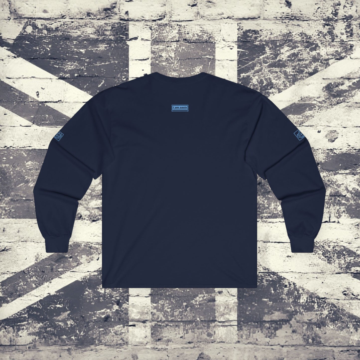 'I AM OASIS' Long Sleeved Classic T-shirt with Brand Colour matched OG LOGO SET