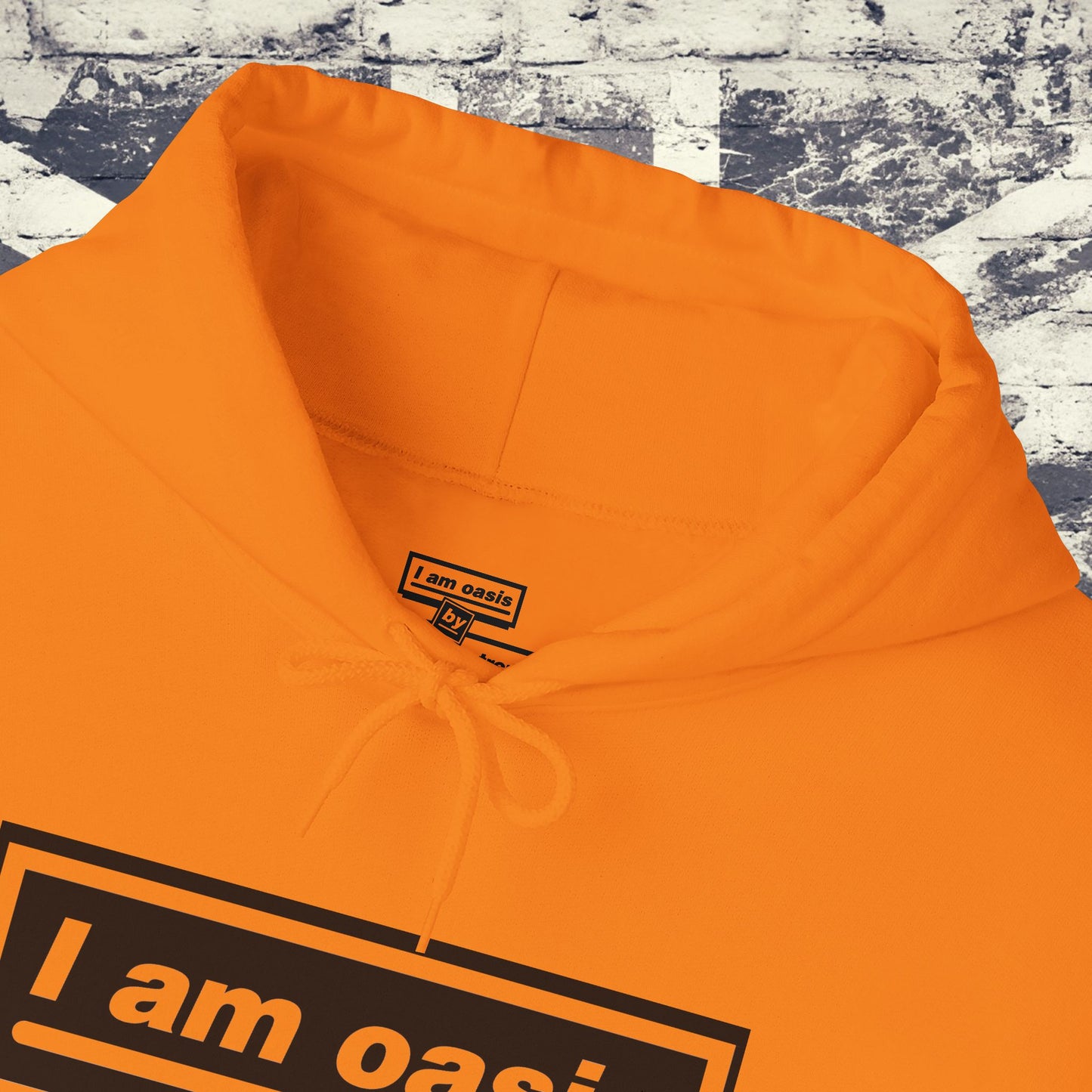 'I AM OASIS' Classic Hoody with OG Logo Set (Brand Colours)
