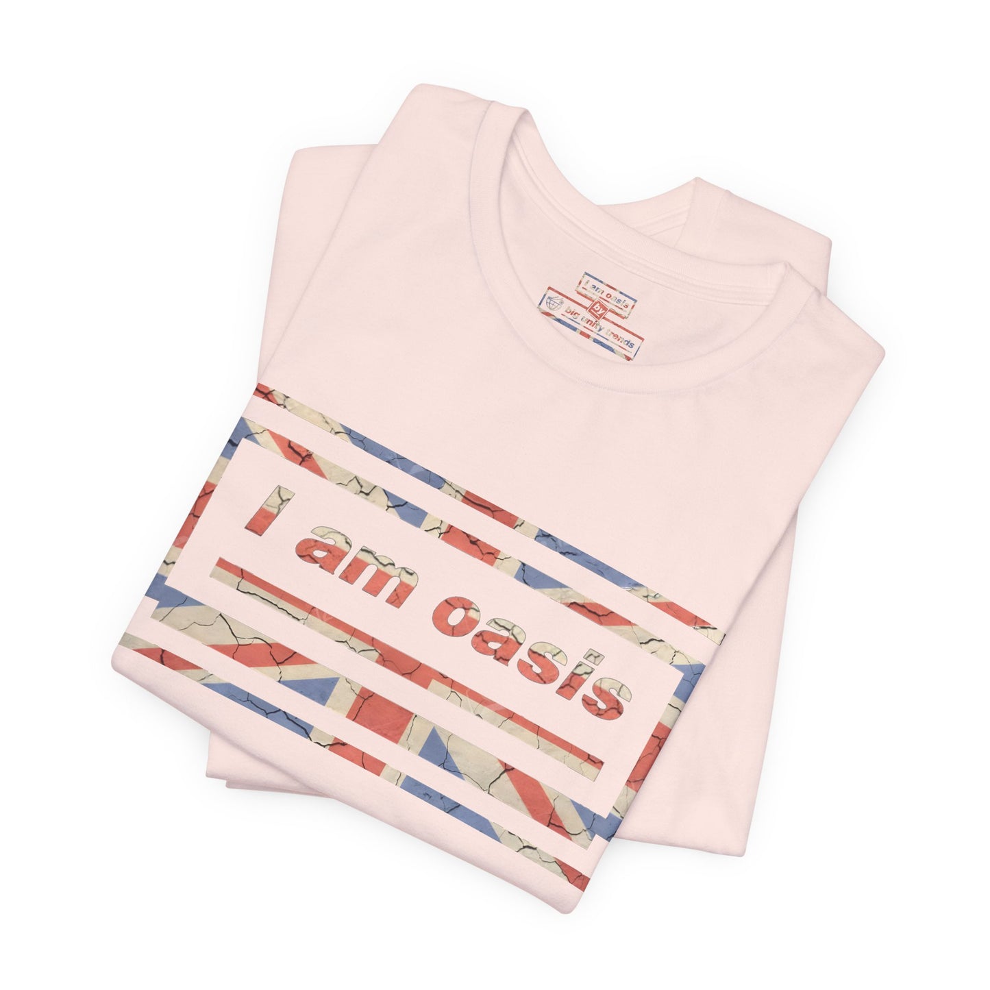 'I AM OASIS' Classic T-Shirt with Special Edition UNION JACK OG Logo Set