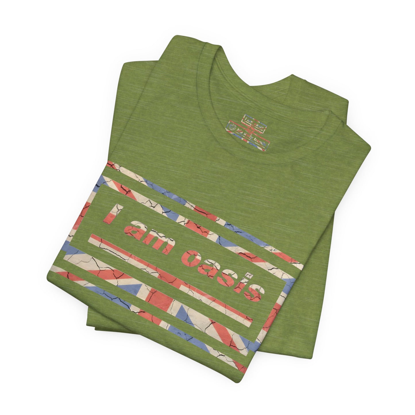 'I AM OASIS' Classic T-Shirt with Special Edition UNION JACK OG Logo Set