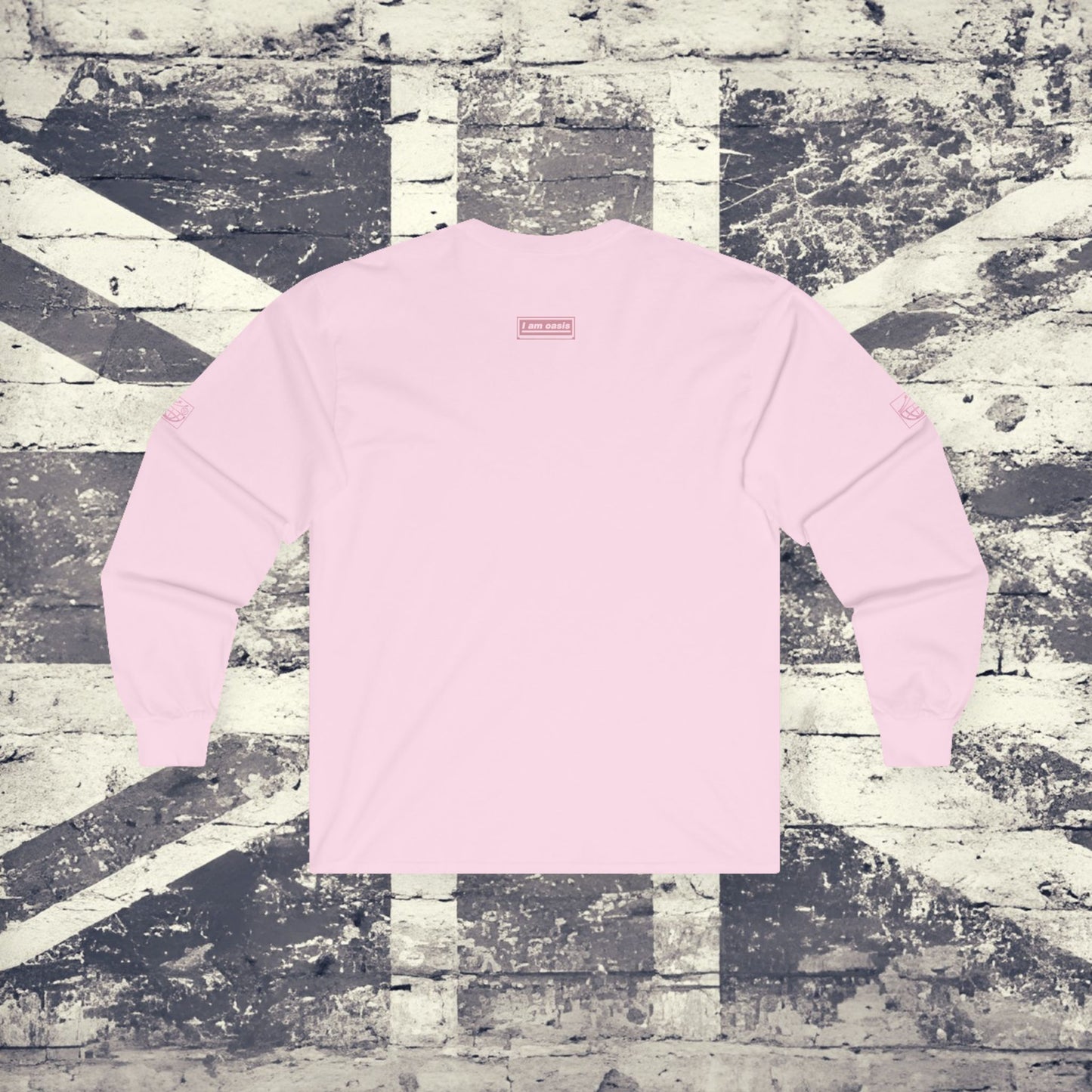 'I AM OASIS' Long Sleeved Classic T-shirt with Brand Colour matched OG LOGO SET