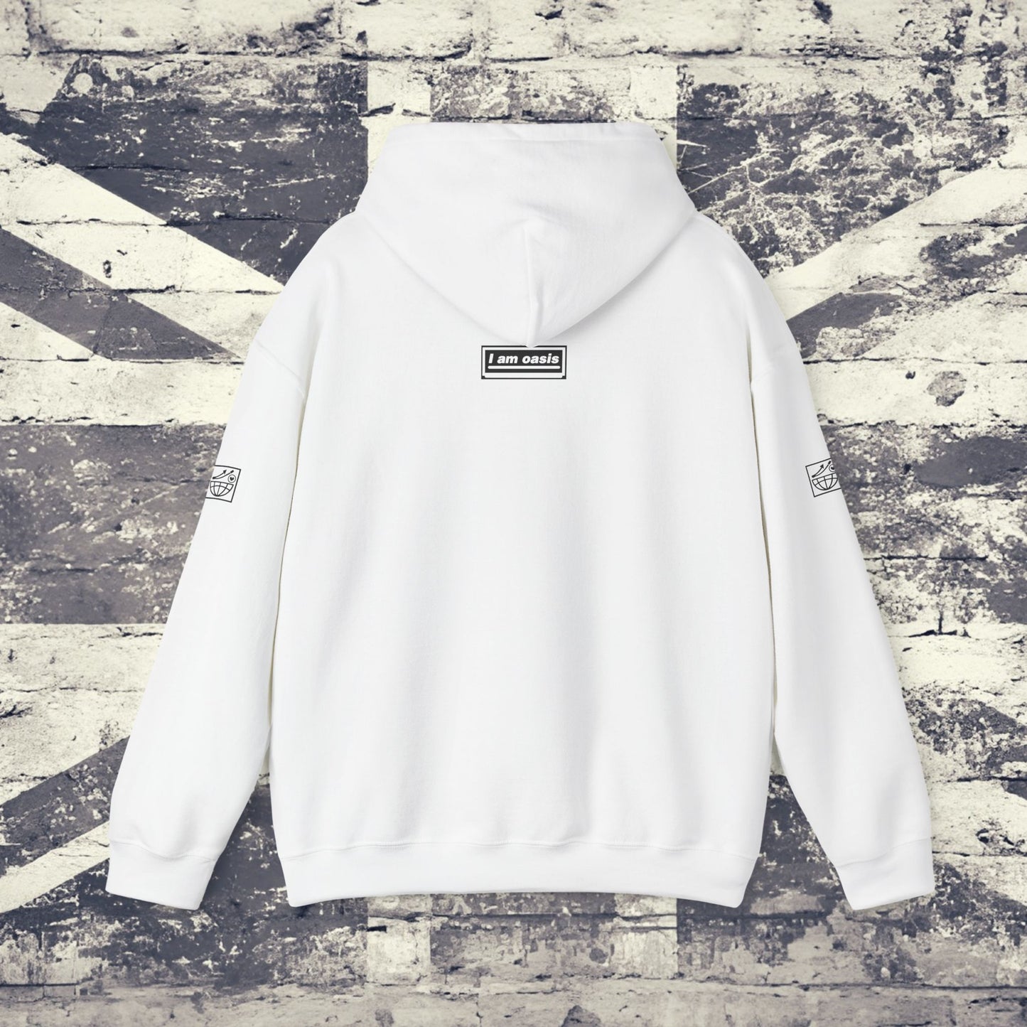 'I AM OASIS' Classic Hoody with OG Logo Set (Brand Colours)