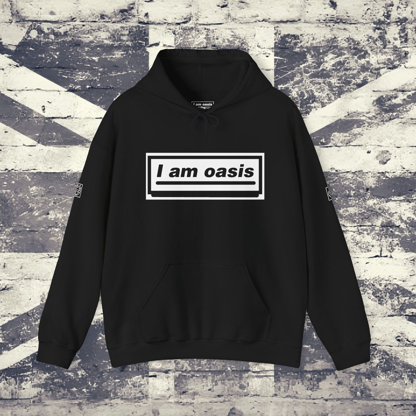 'I AM OASIS' Classic Hoody with OG Logo Set (Brand Colours)