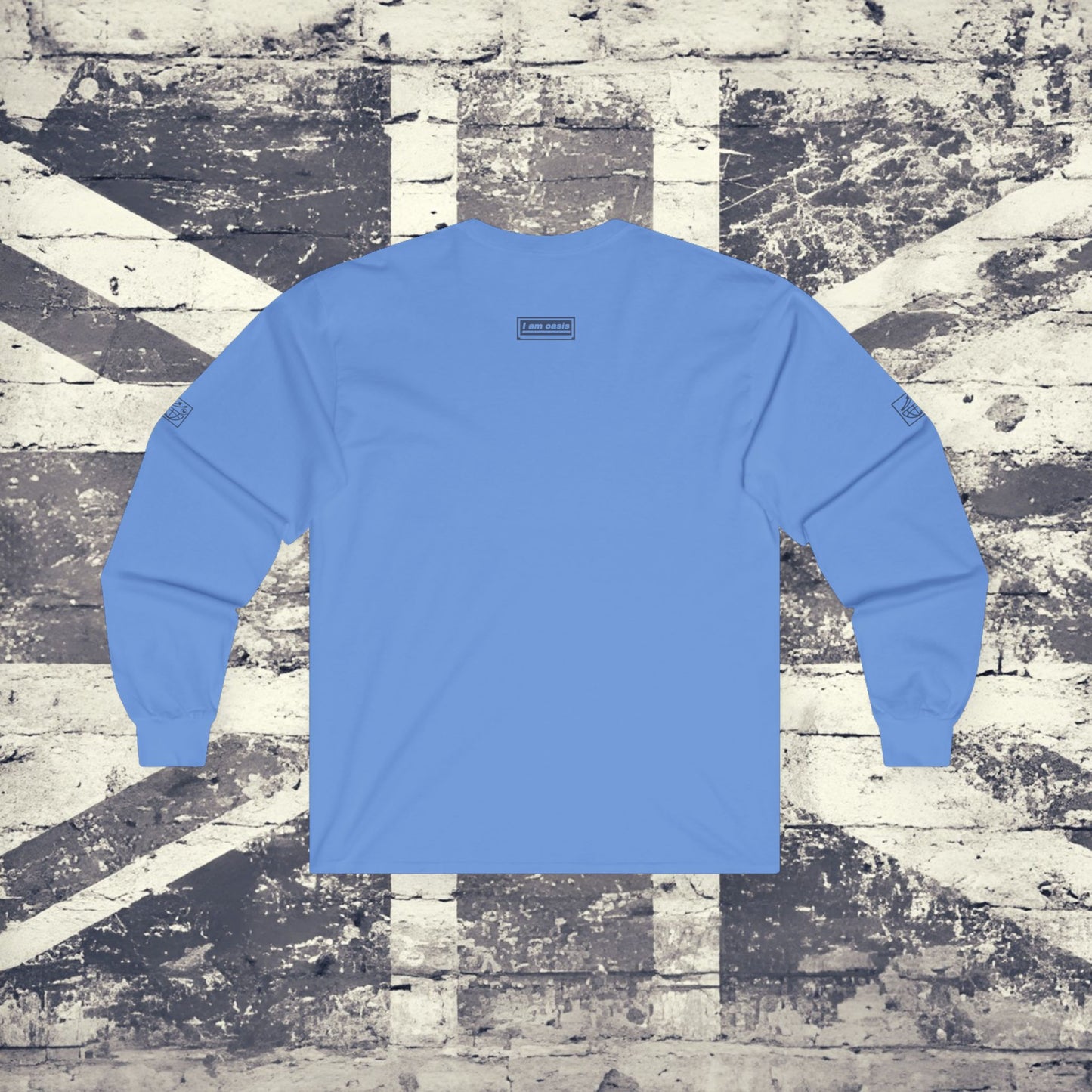'I AM OASIS' Long Sleeved Classic T-shirt with Brand Colour matched OG LOGO SET