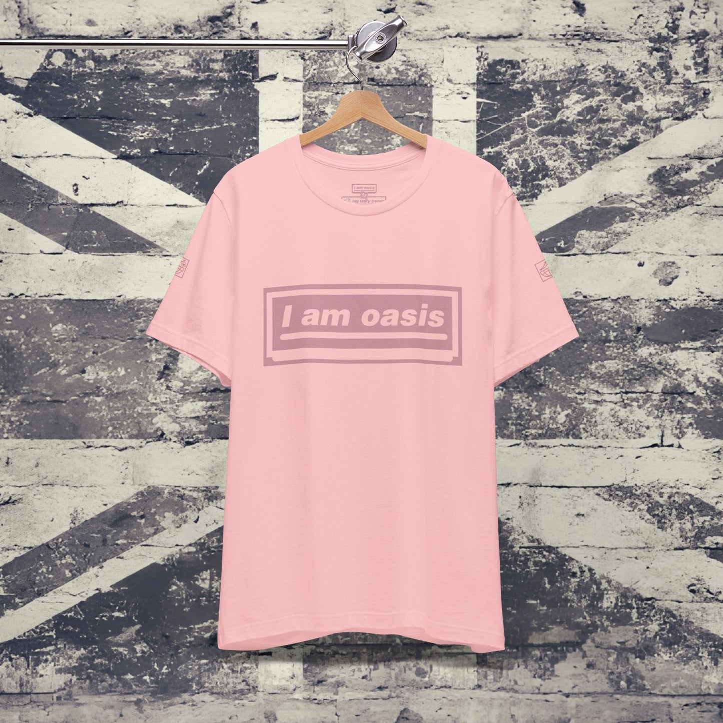 'I AM OASIS' Classic T-Shirt with Colour Matching OG Logo Set (9 Brand Colours)