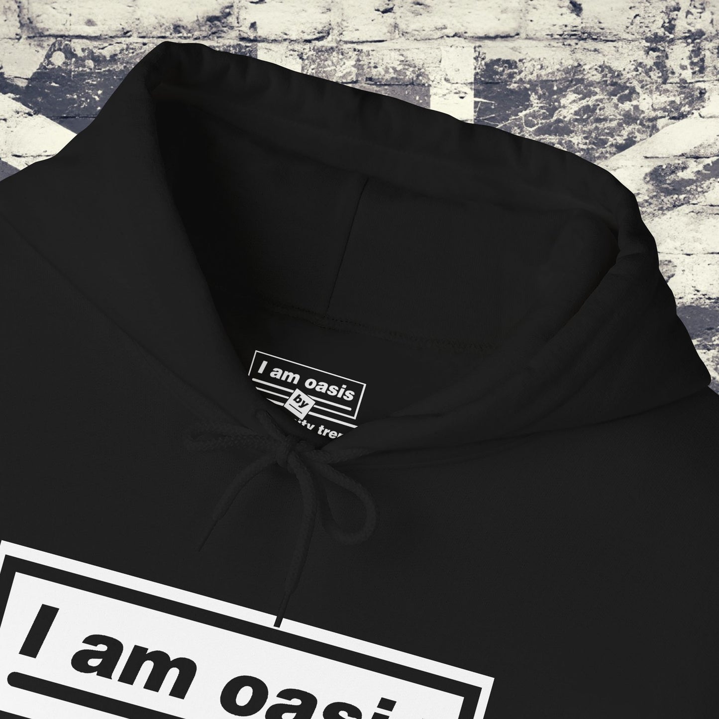 'I AM OASIS' Classic Hoody with OG Logo Set (Brand Colours)