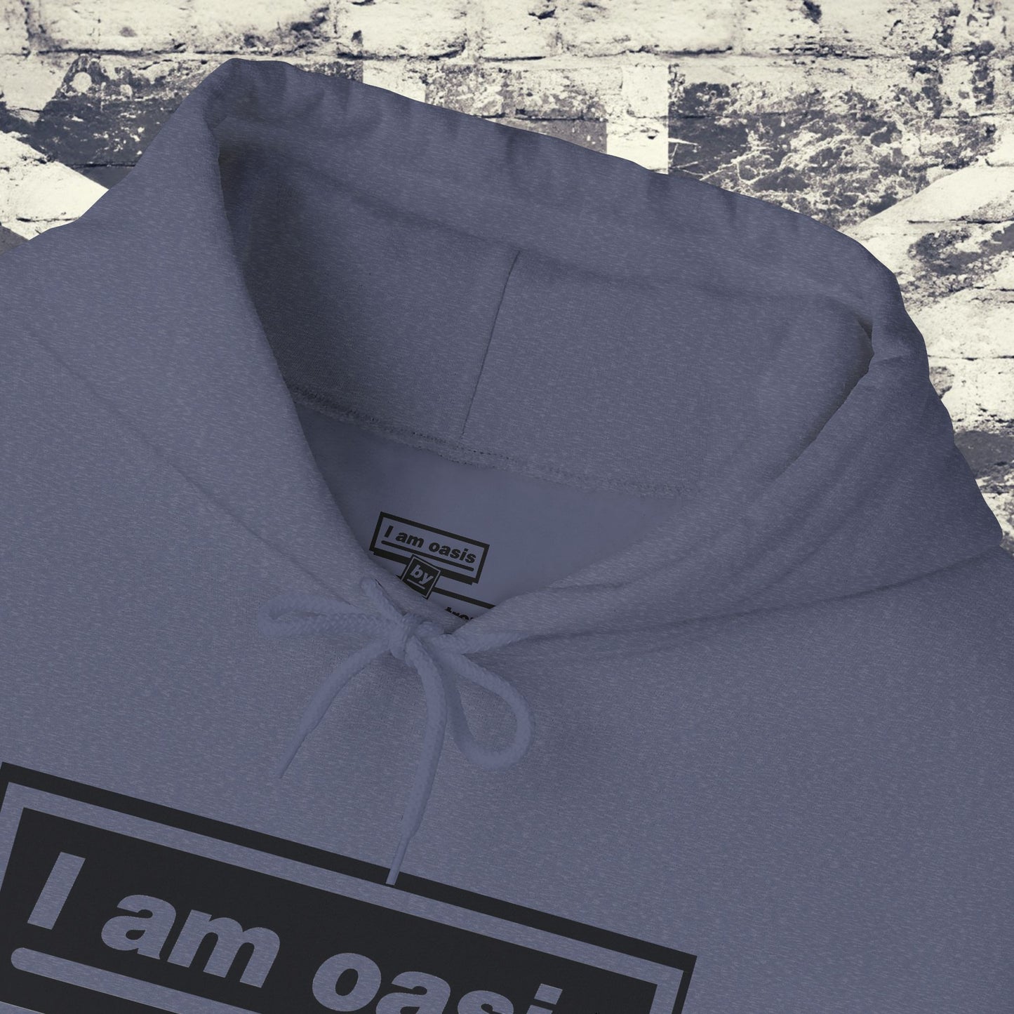 'I AM OASIS' Classic Hoody with OG Logo Set (Brand Colours)