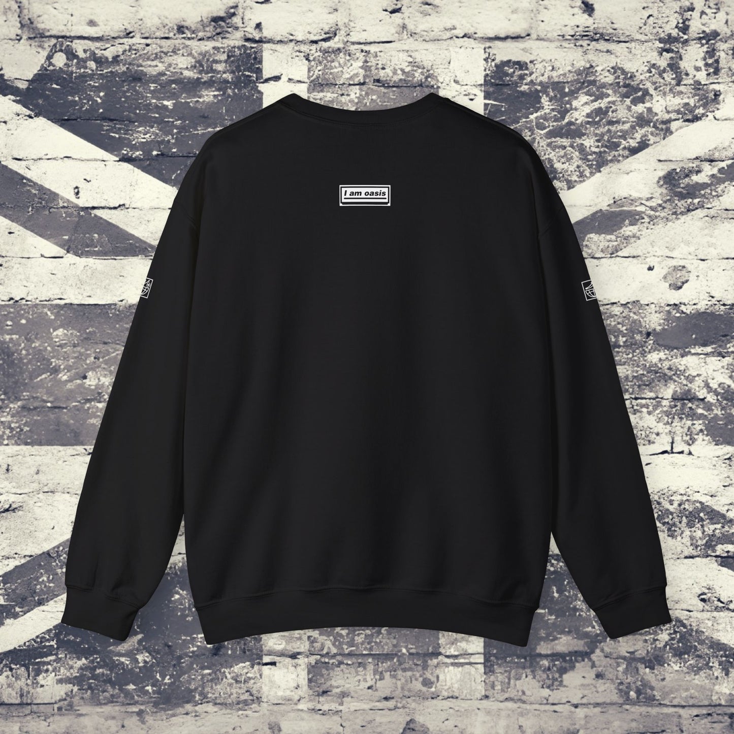 'I AM OASIS' Classic Crew Neck Sweatshirt with OG Logo Set (Brand Colour options)