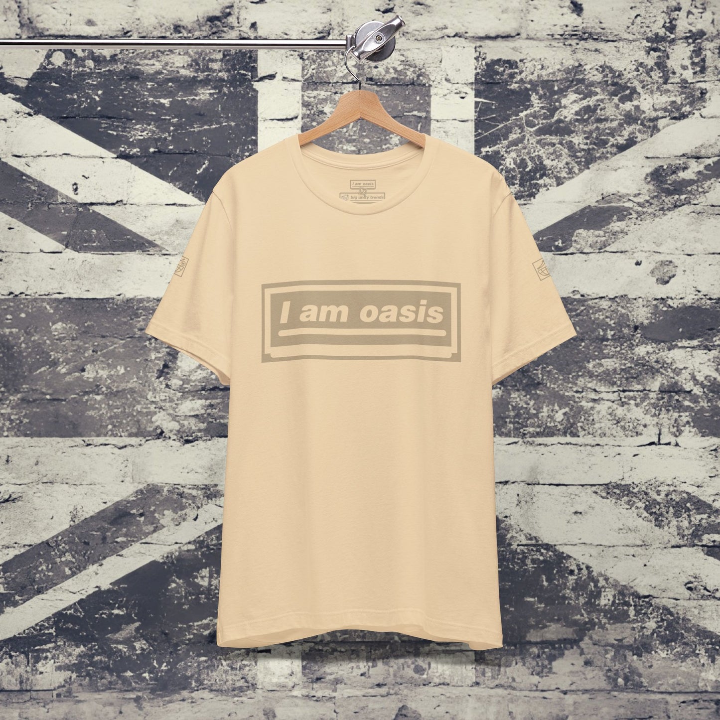'I AM OASIS' Classic T-Shirt with Colour Matching OG Logo Set (9 Brand Colours)