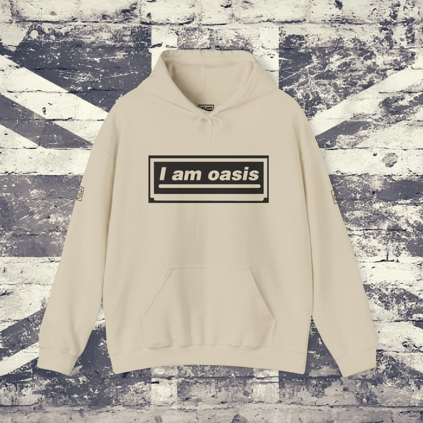 'I AM OASIS' Classic Hoody with OG Logo Set (Brand Colours)