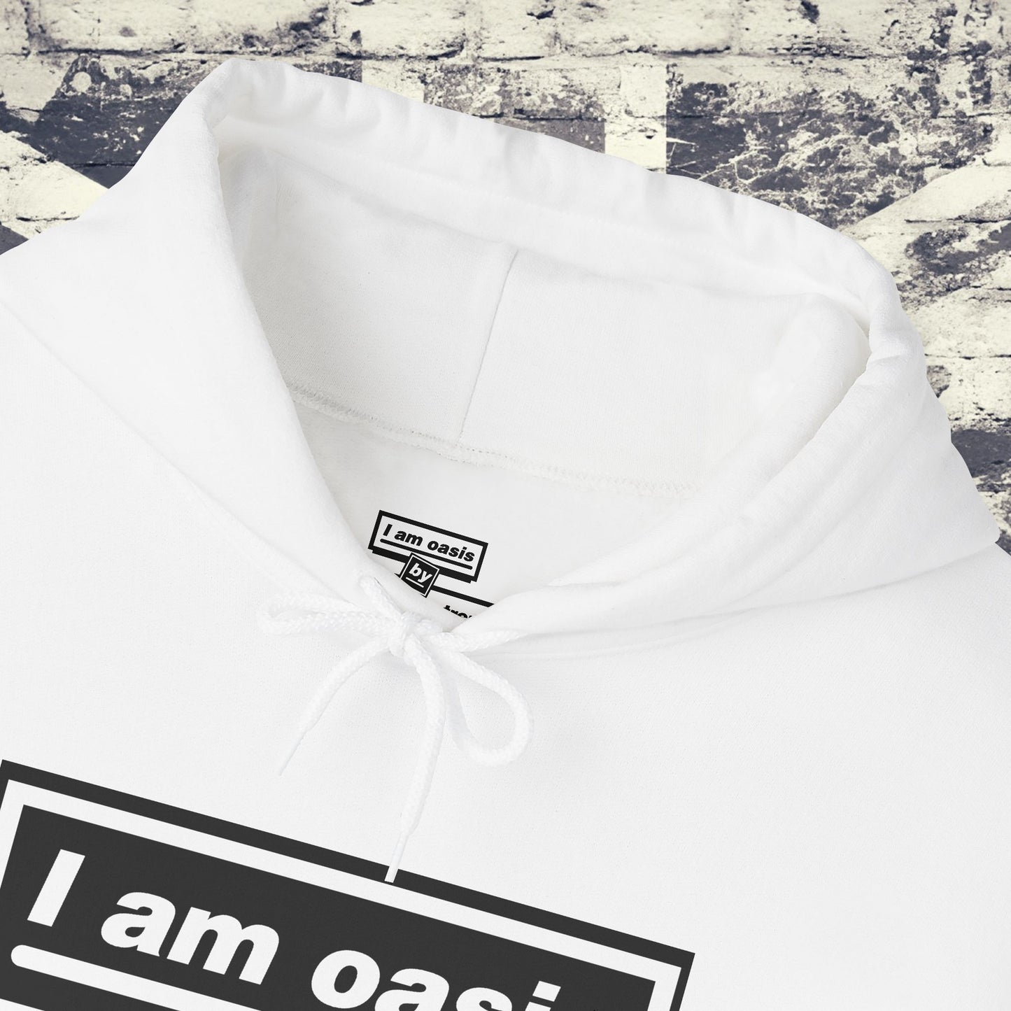 'I AM OASIS' Classic Hoody with OG Logo Set (Brand Colours)