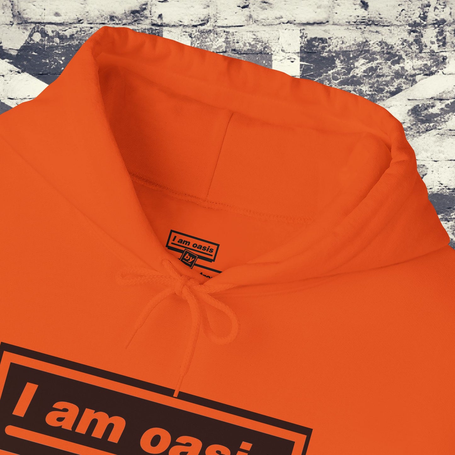 'I AM OASIS' Classic Hoody with OG Logo Set (Brand Colours)