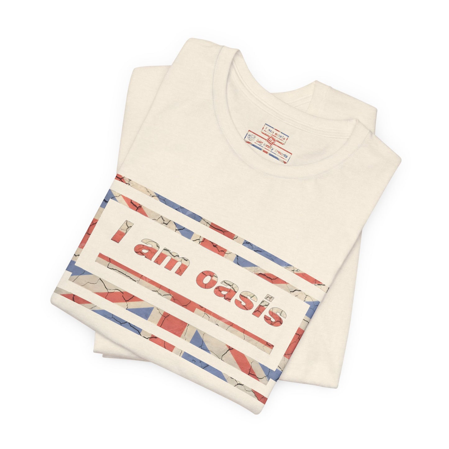 'I AM OASIS' Classic T-Shirt with Special Edition UNION JACK OG Logo Set
