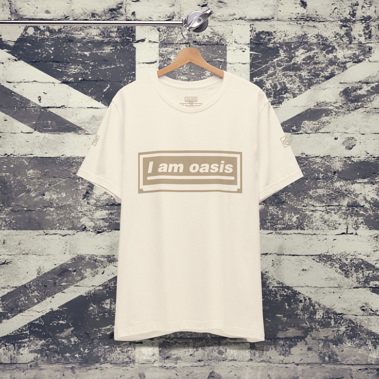 'I AM OASIS' Classic T-Shirt with Colour Matching OG Logo Set (9 Brand Colours)