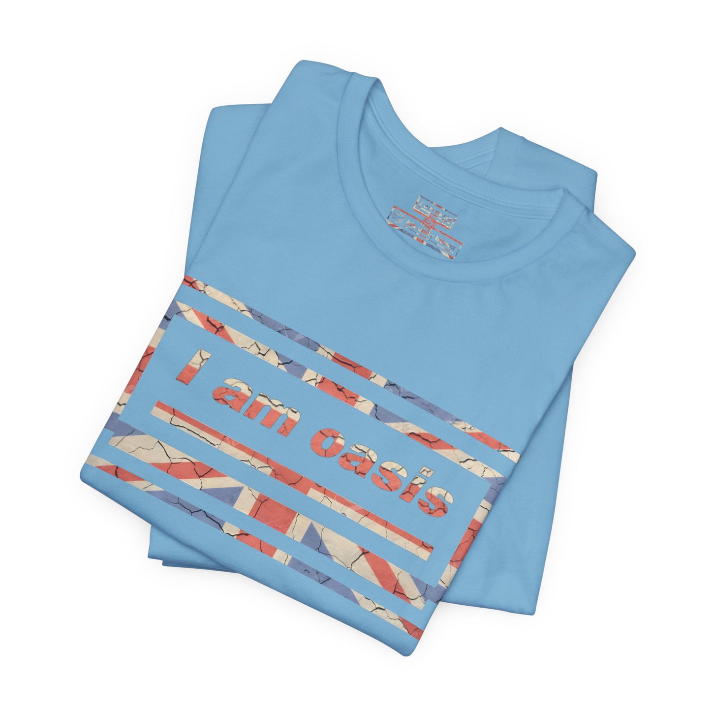'I AM OASIS' Classic T-Shirt with Special Edition UNION JACK OG Logo Set