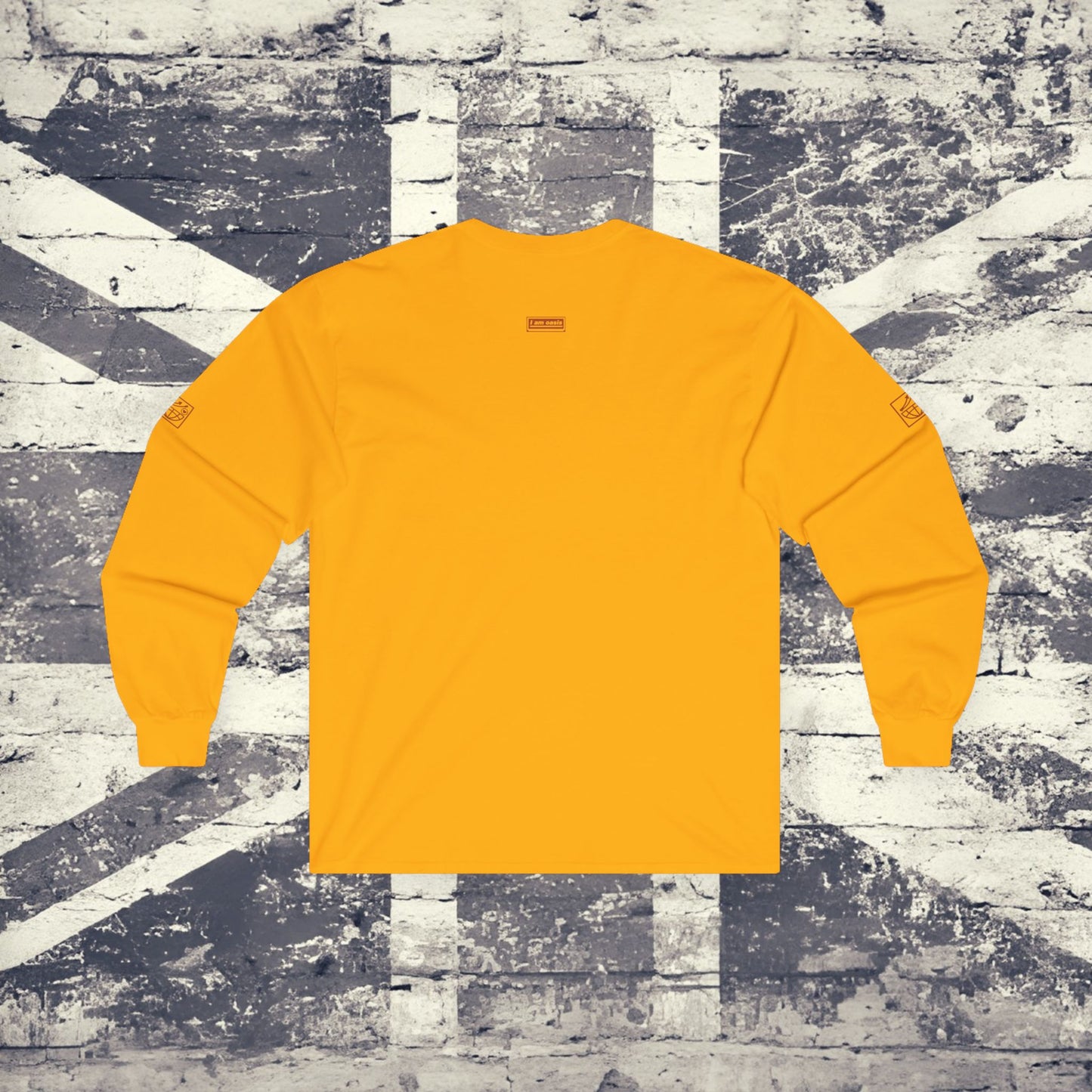 'I AM OASIS' Long Sleeved Classic T-shirt with Brand Colour matched OG LOGO SET