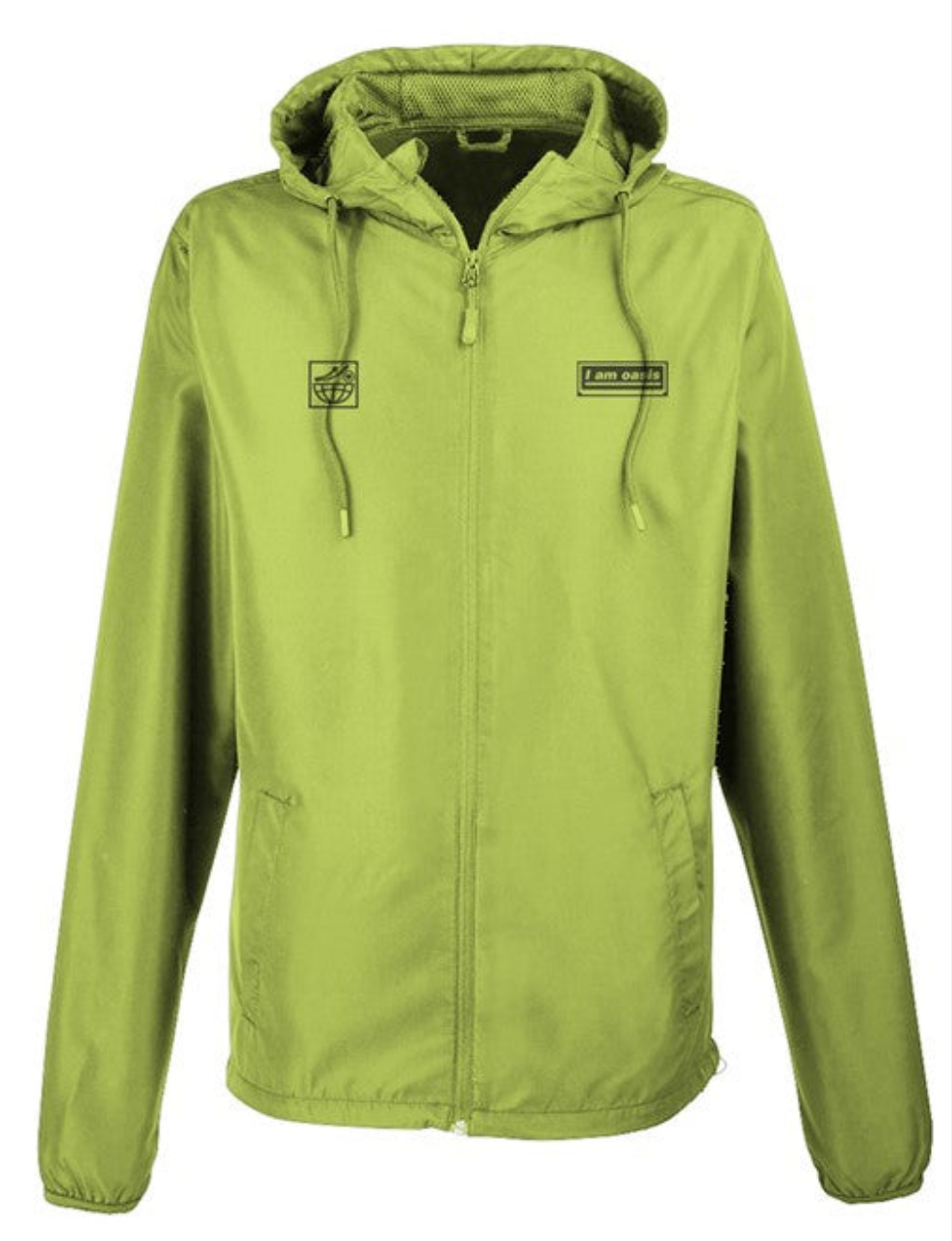 'I AM OASIS' Waterproof Stormbreaker Hooded Jacket with Signature OG Logo Set