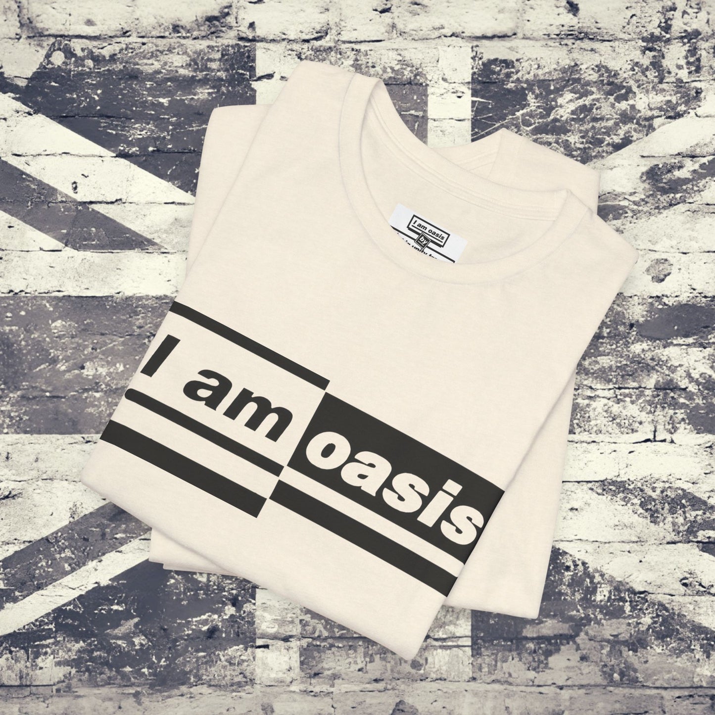 'I AM OASIS' Classic T-shirt – 50/50 Logo – 9 Brand Colours - Premium Cotton