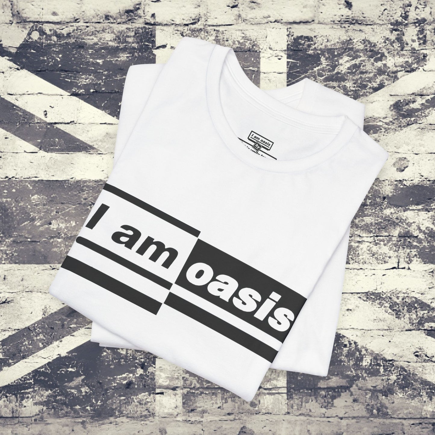 'I AM OASIS' Classic T-shirt – 50/50 Logo – 9 Brand Colours - Premium Cotton