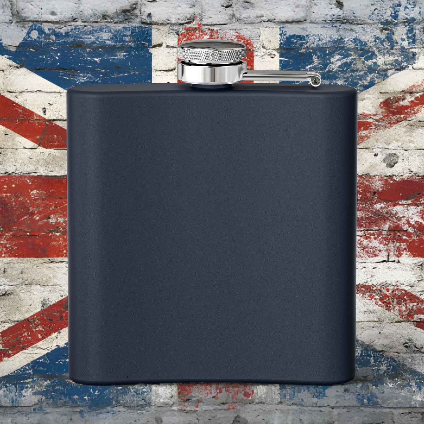 'I AM OASIS' Stainless Steel Hip Flask