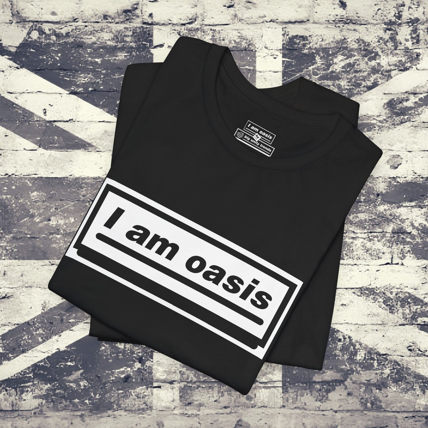 'I AM OASIS' Classic T-Shirt with Colour Matching OG Logo Set (9 Brand Colours)