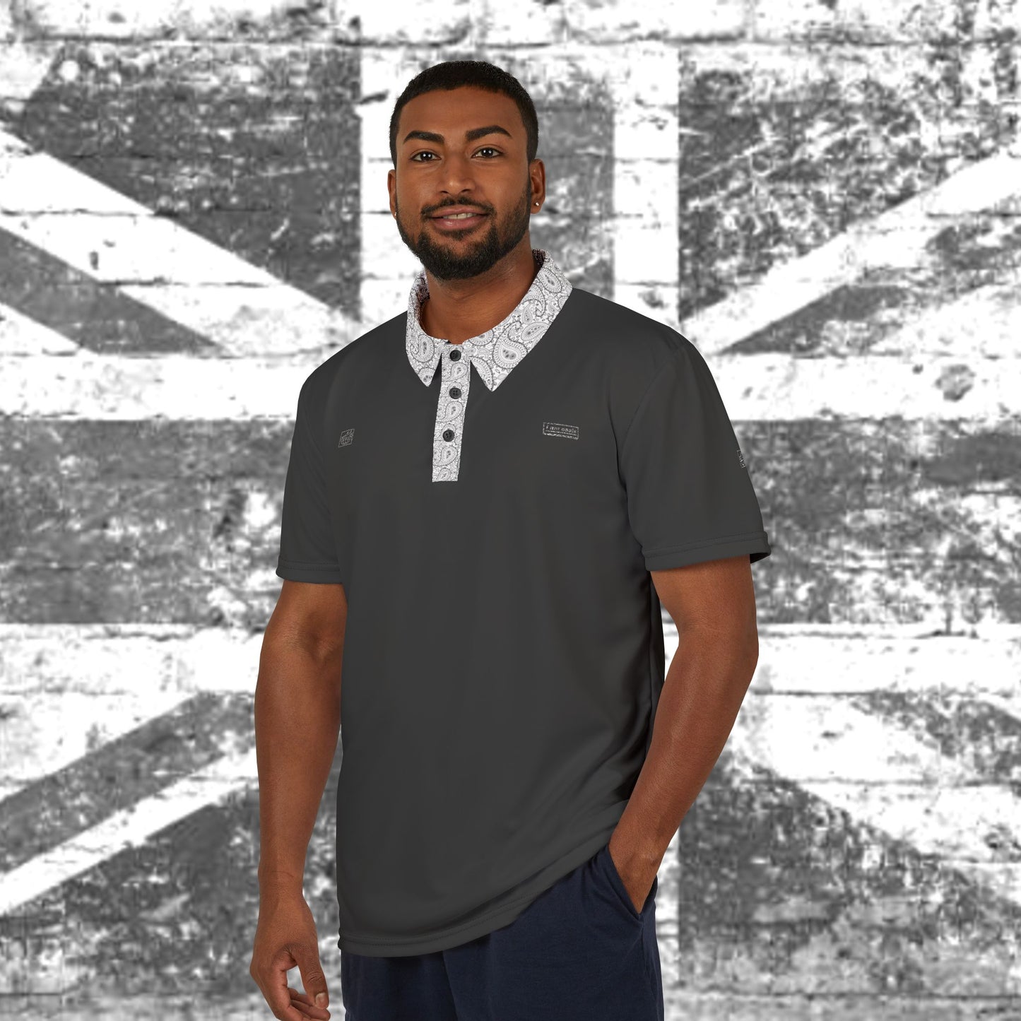 'I AM OASIS' Polo T-shirt with Special Edition Paisley Collar & Paisley OG Logo Set