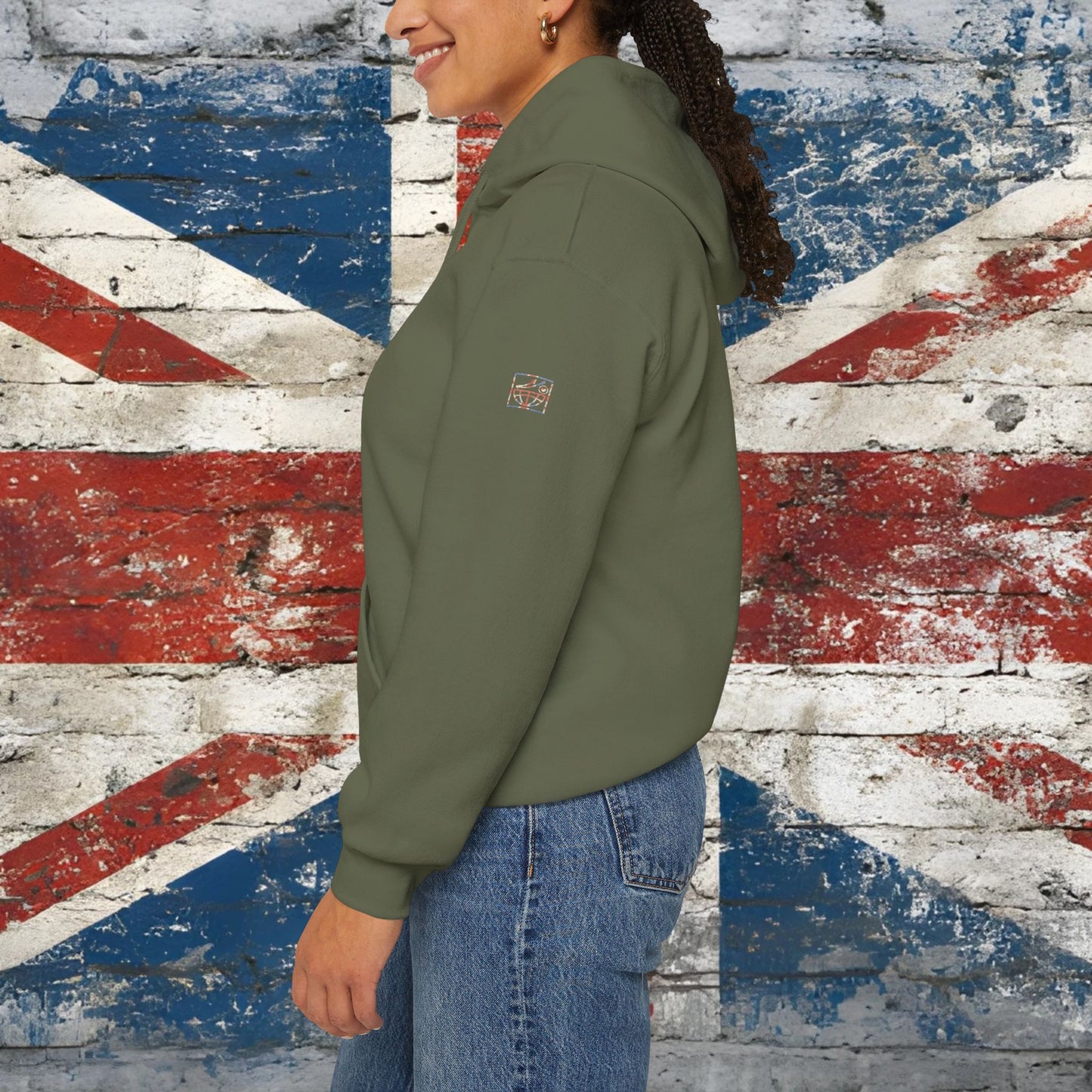 'I AM OASIS' Classic Hoody with Special Edition Union Jack OG Logo Set