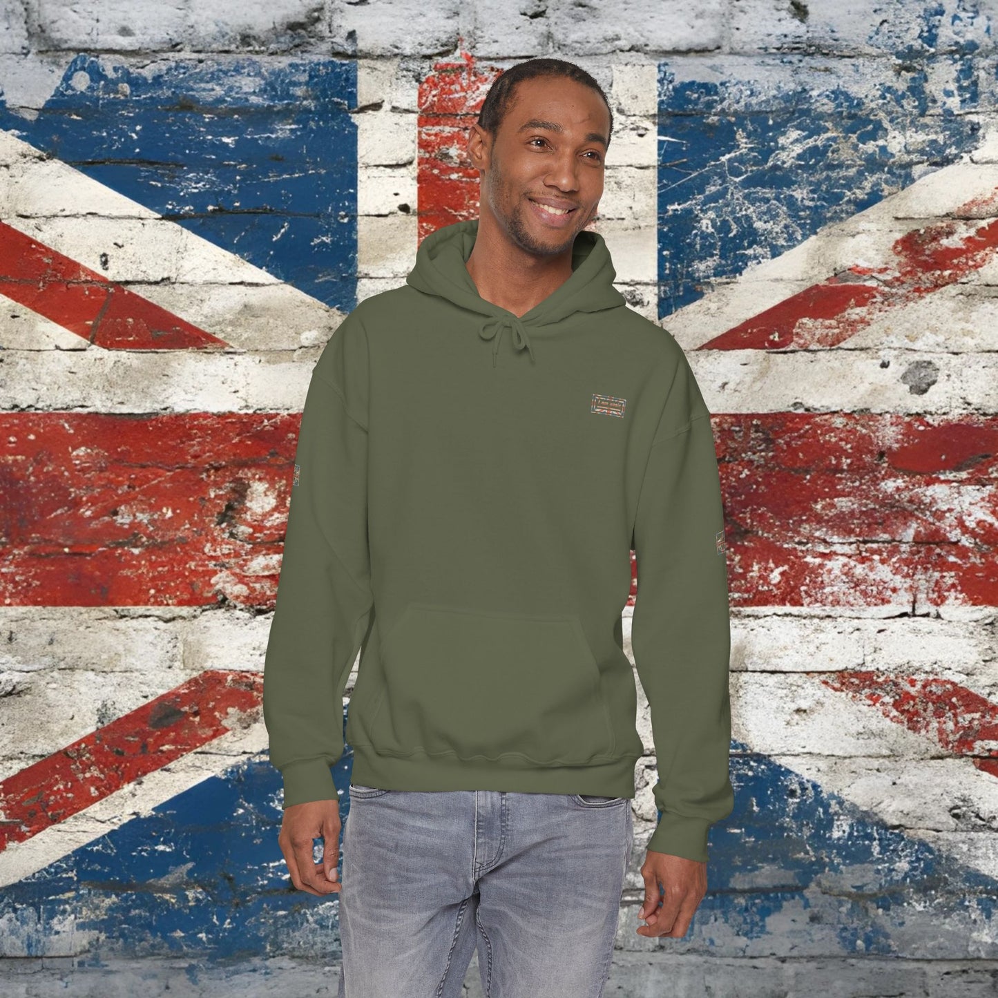 'I AM OASIS' Classic Hoody with Special Edition Union Jack OG Logo Set