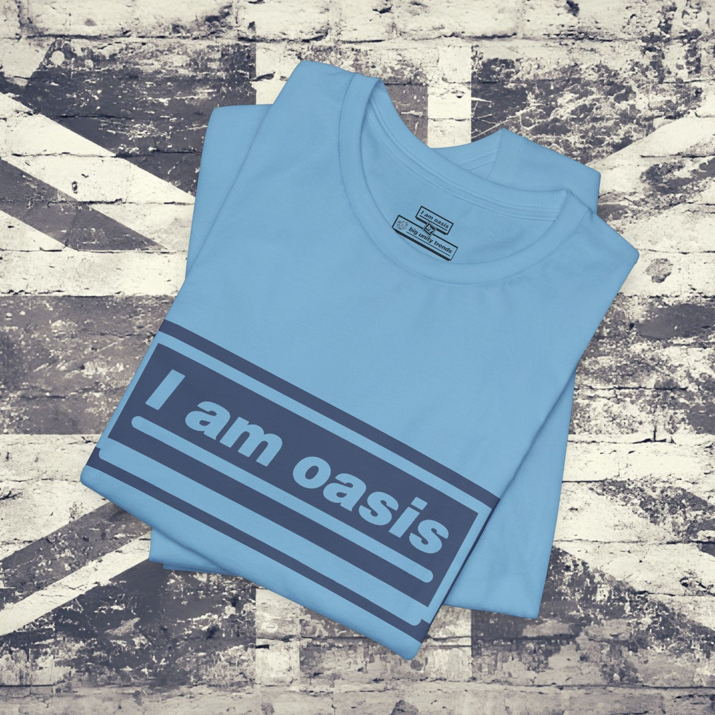 'I AM OASIS' Classic T-Shirt with Colour Matching OG Logo Set (9 Brand Colours)