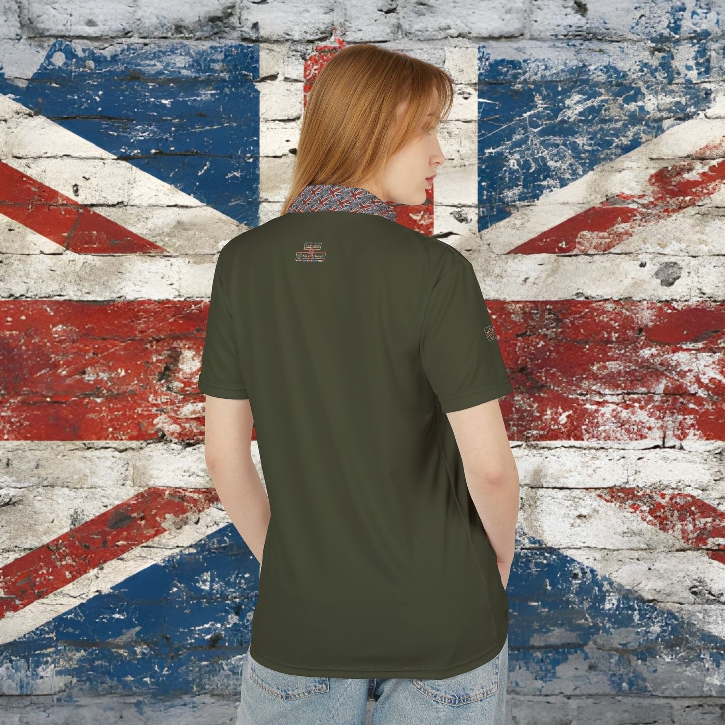 'I AM OASIS'  Polo Shirt in with Special Edition UNION JACK Collar and OG Logo Set
