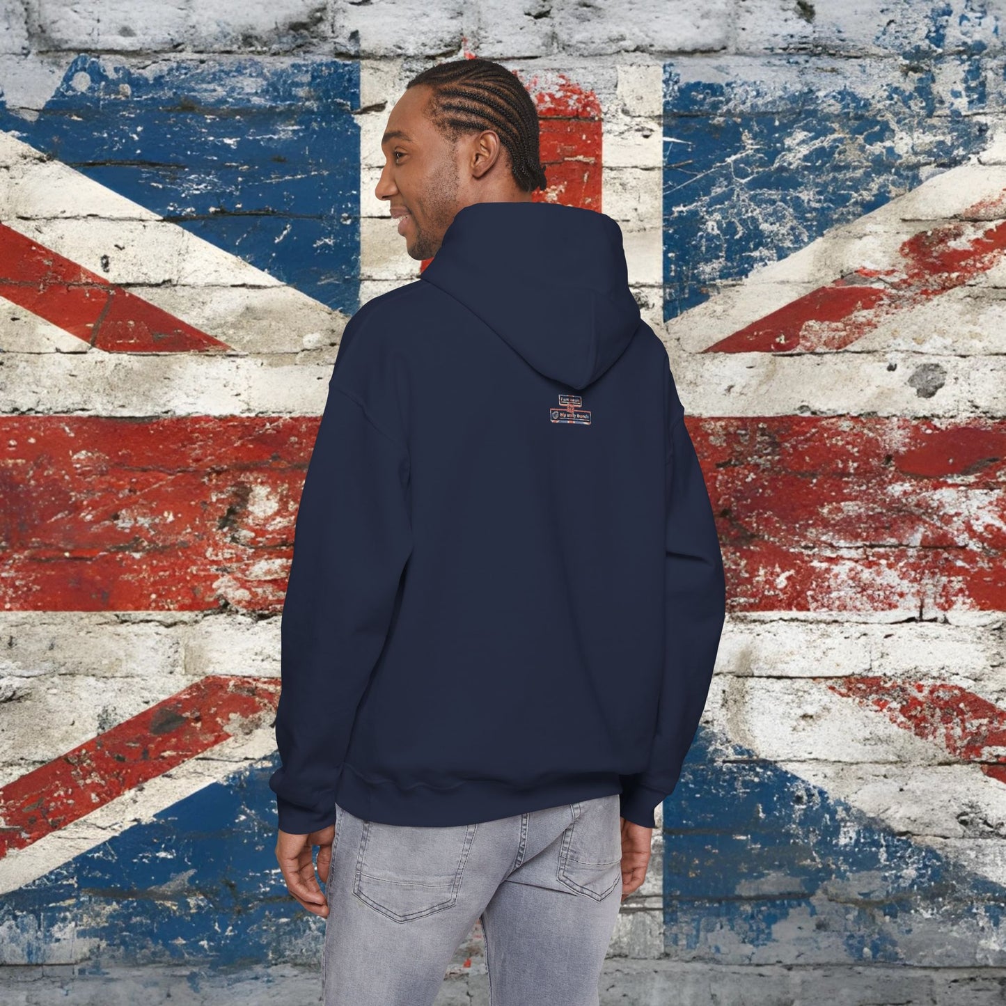 'I AM OASIS' Classic Hoody with large front Special Edition Union Jack OG Logo Set