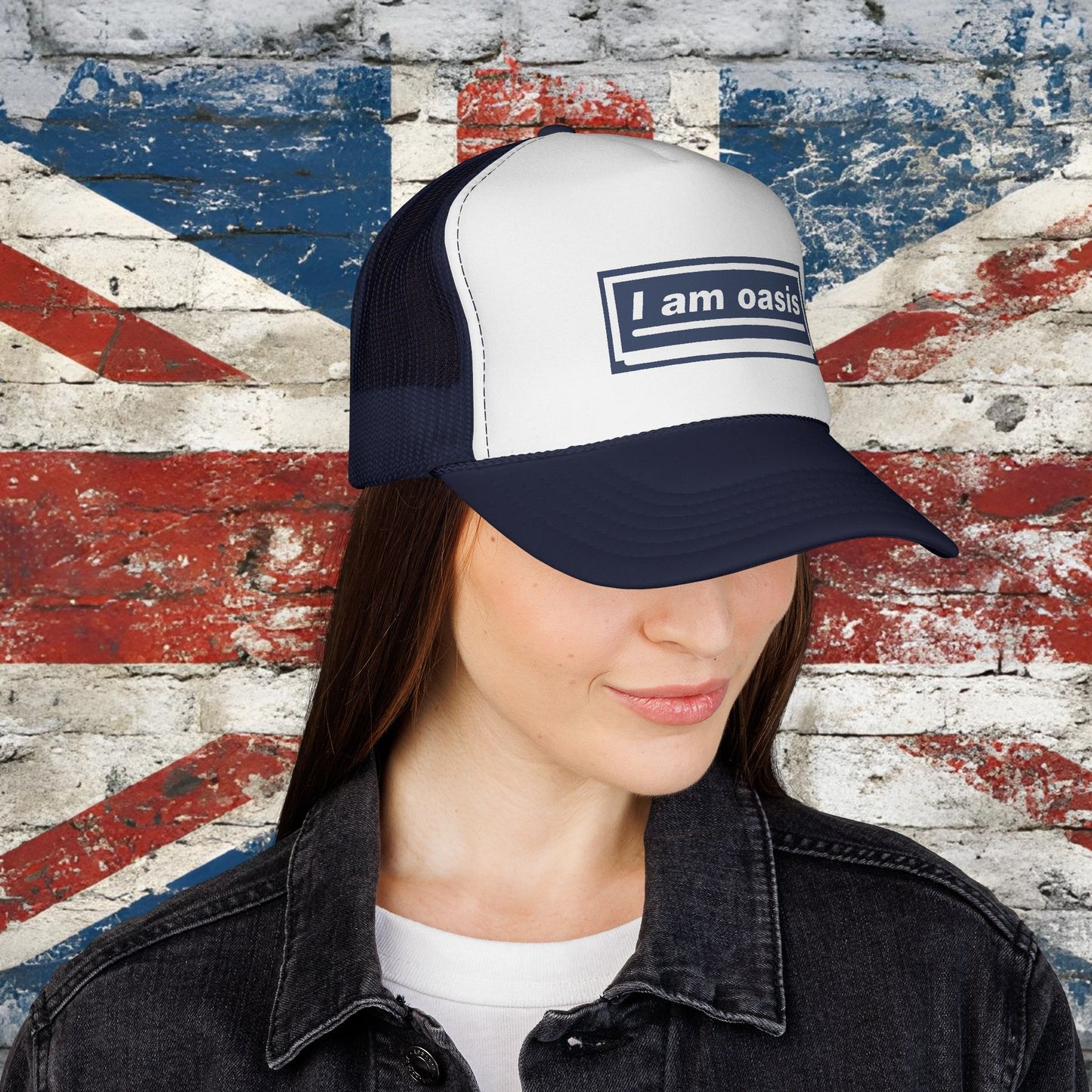 'I AM OASIS' Trucker Cap with OG Logo