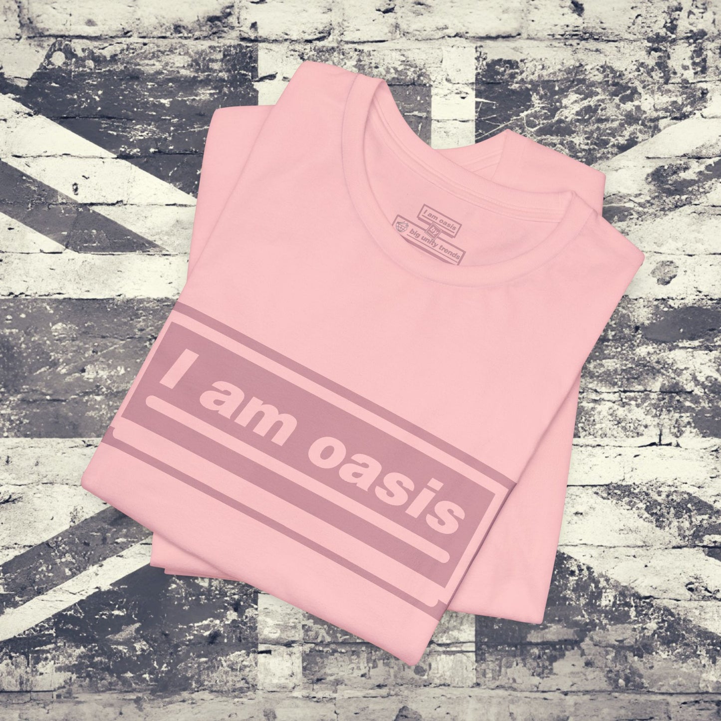 'I AM OASIS' Classic T-Shirt with Colour Matching OG Logo Set (9 Brand Colours)