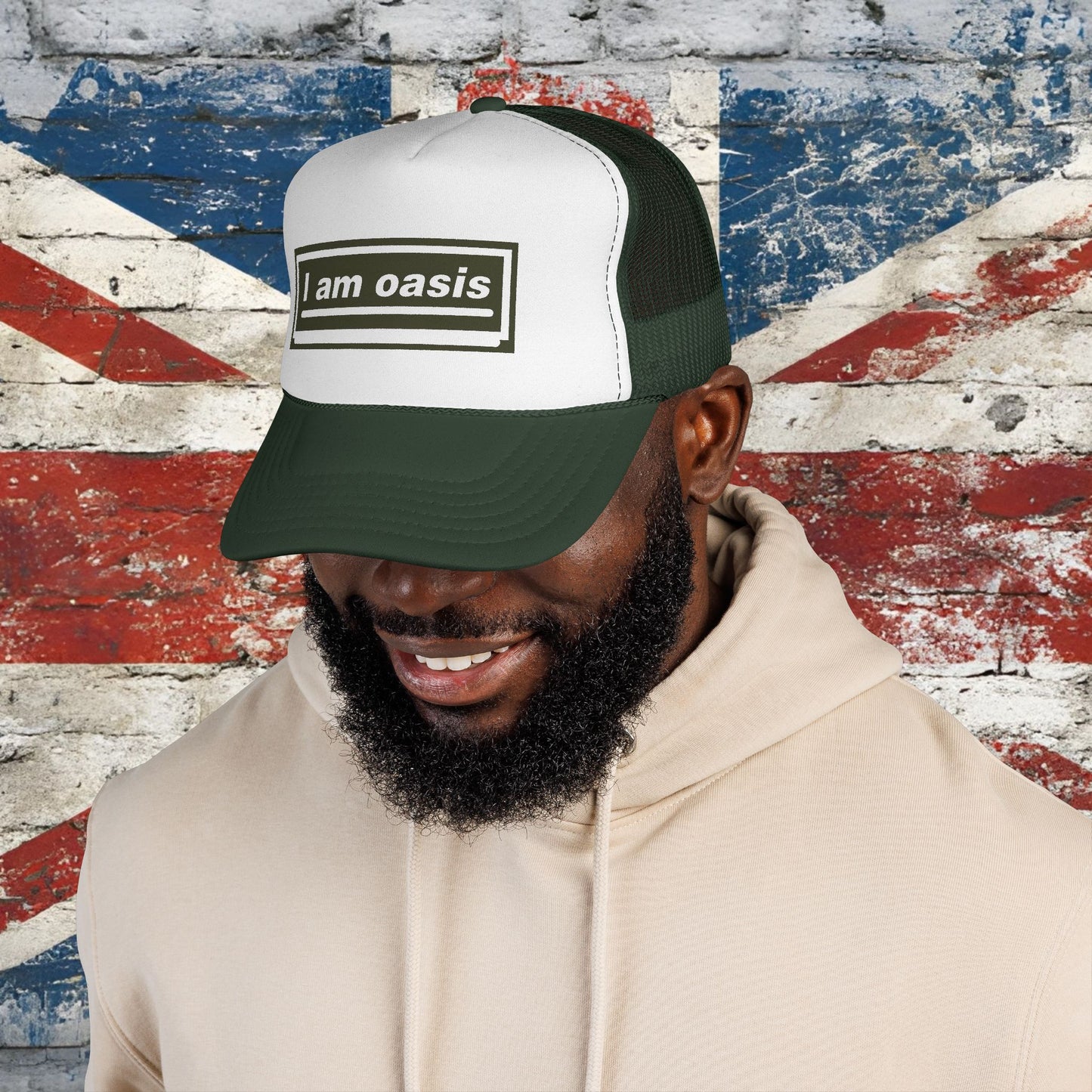 'I AM OASIS' Trucker Cap with OG Logo