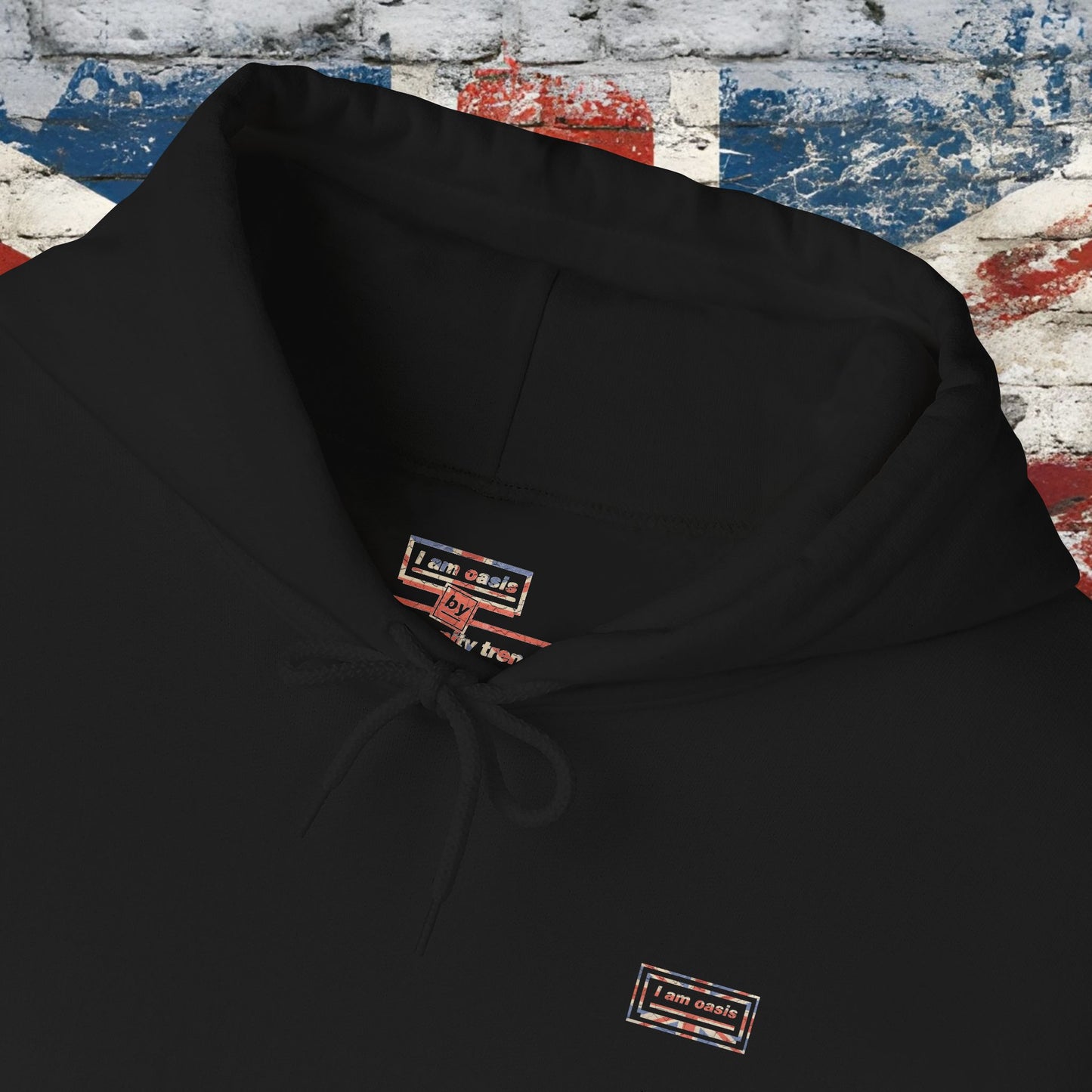'I AM OASIS' Classic Hoody with Special Edition Union Jack OG Logo Set