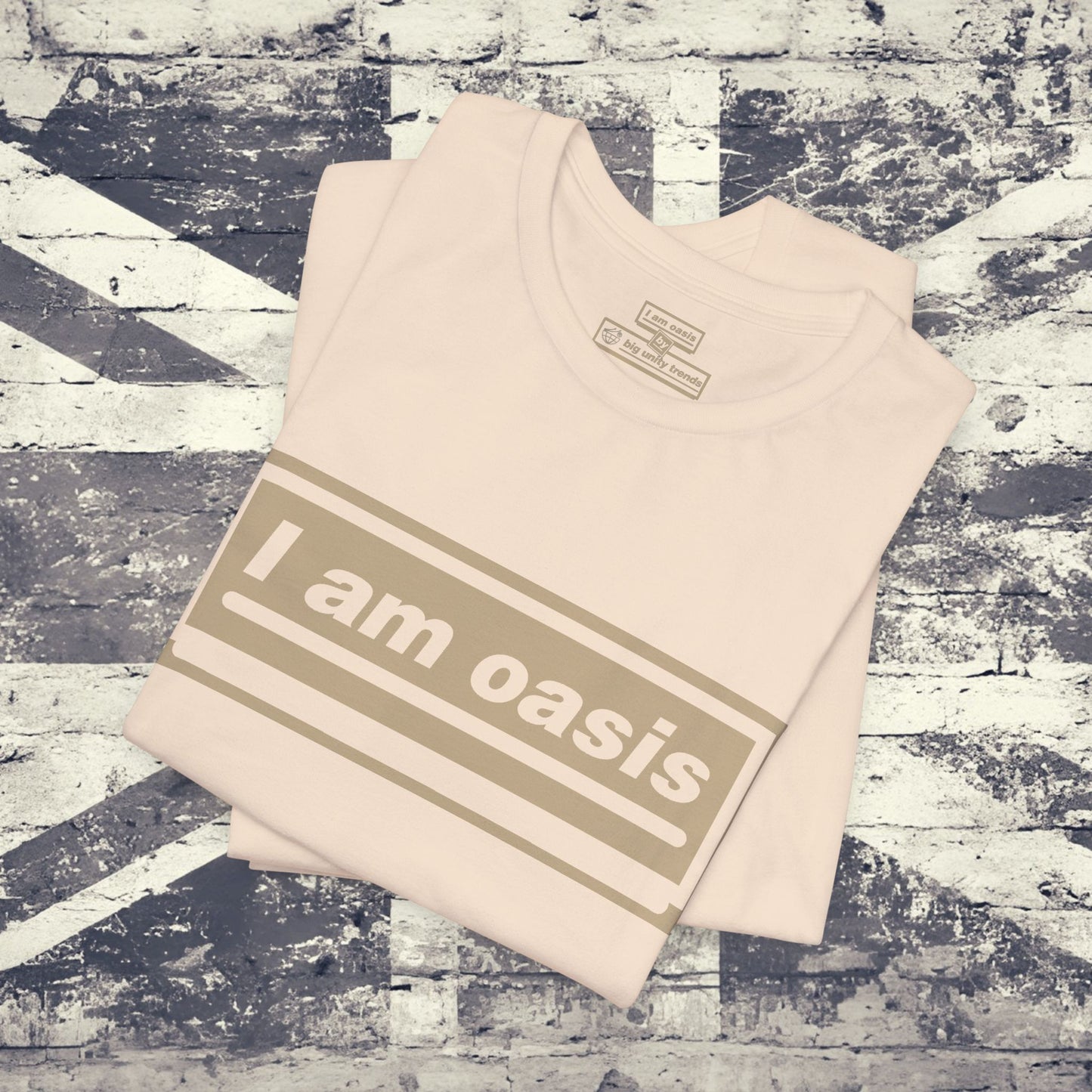 'I AM OASIS' Classic T-Shirt with Colour Matching OG Logo Set (9 Brand Colours)