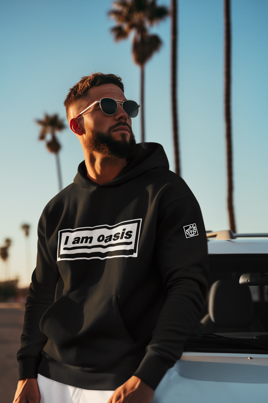 'I AM OASIS' Classic Hoody with OG Logo Set (Brand Colours)
