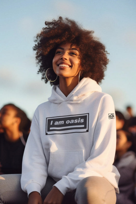 'I AM OASIS' Classic Hoody with OG Logo Set (Brand Colours)