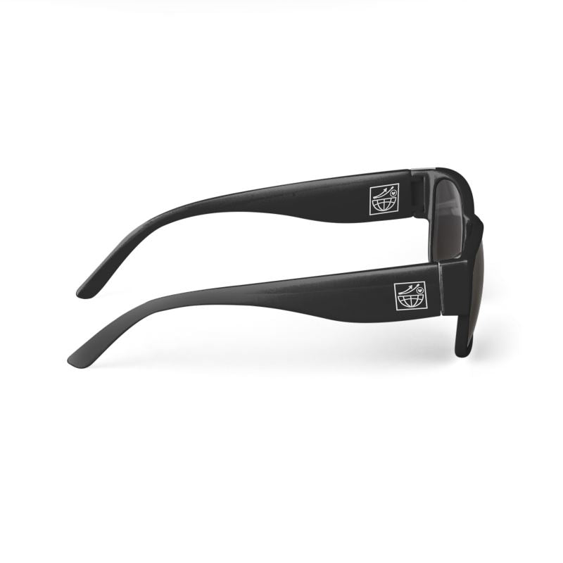 'I AM OASIS' Swagger Sunglasses in Brand Colours with matching Logos