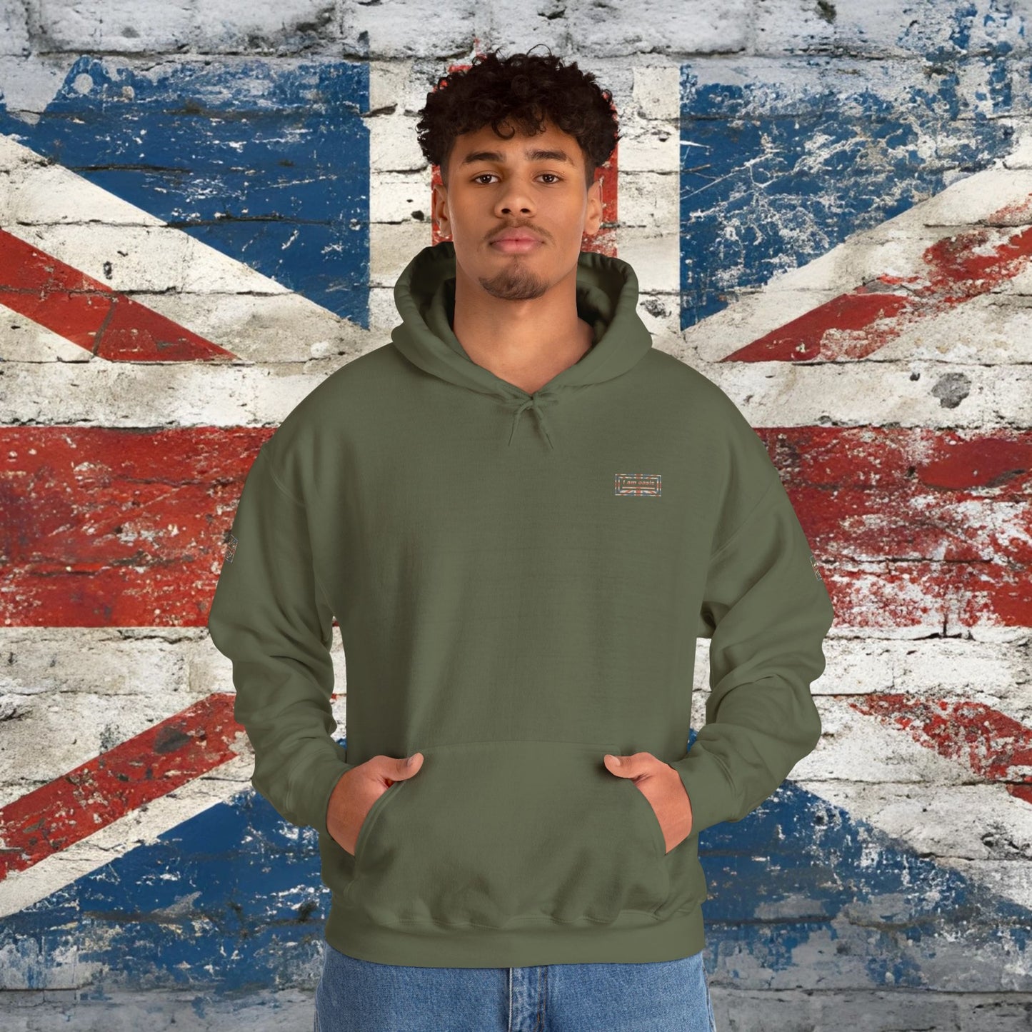 'I AM OASIS' Classic Hoody with Special Edition Union Jack OG Logo Set
