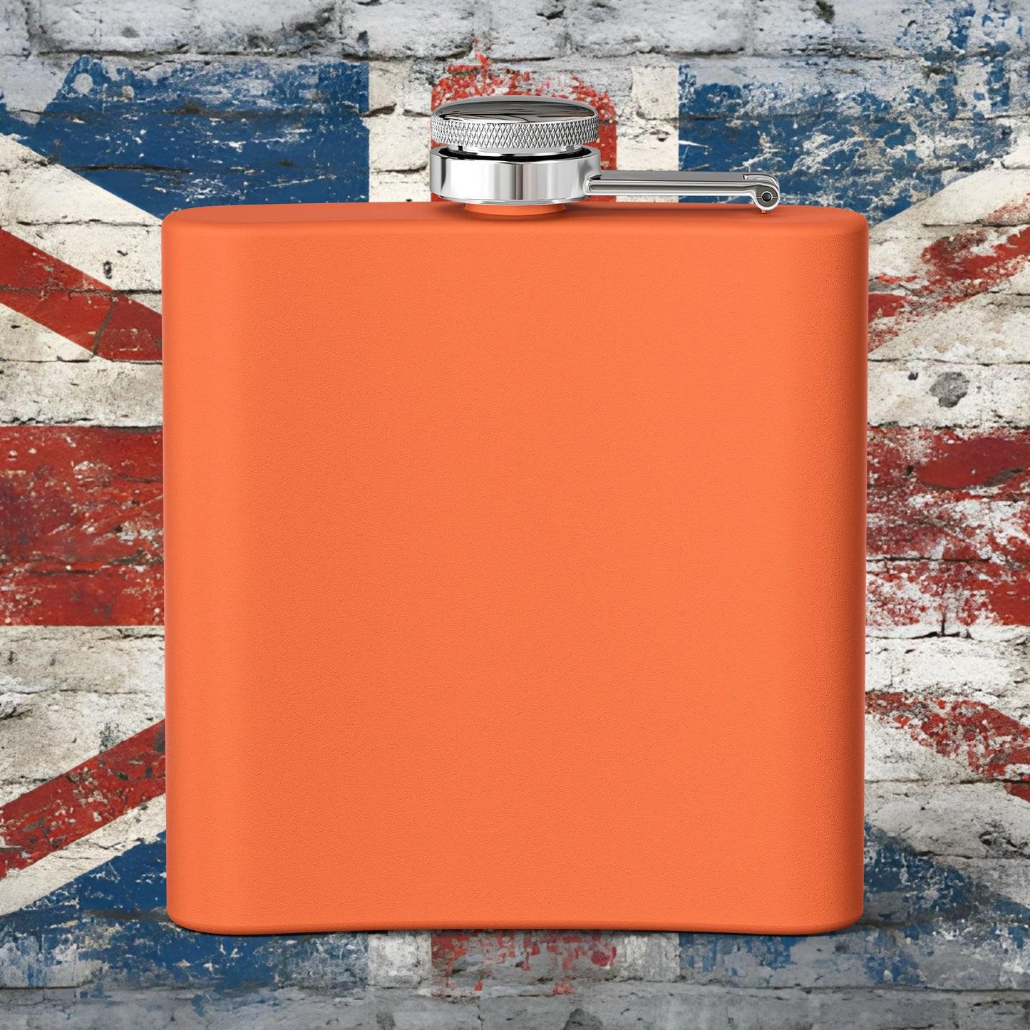 'I AM OASIS' Stainless Steel Hip Flask