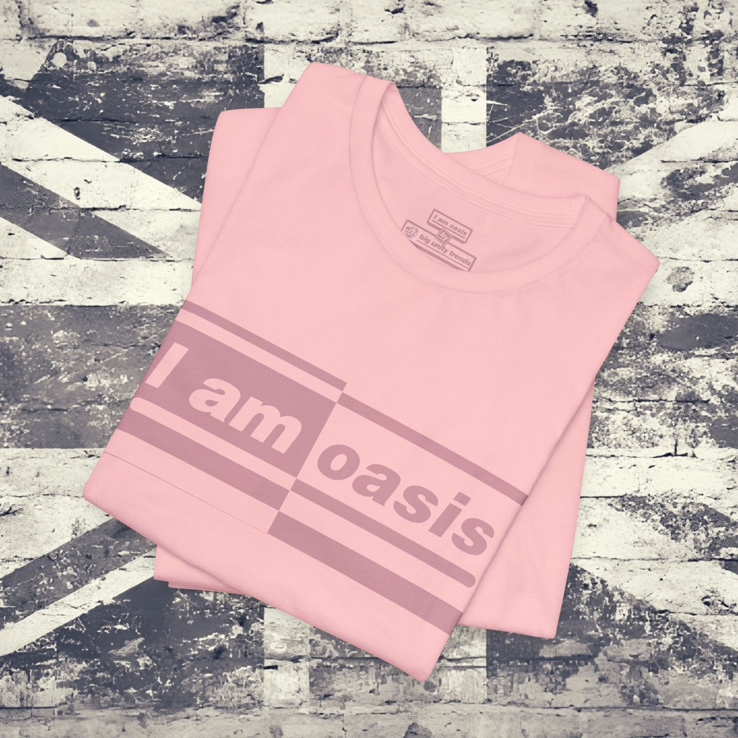 'I AM OASIS' Classic T-shirt – 50/50 Logo – 9 Brand Colours - Premium Cotton
