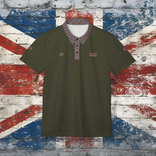 'I AM OASIS'  Polo Shirt in with Special Edition UNION JACK Collar and OG Logo Set